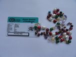 Ac Navratna Mala With Certificate Of Purity Of Stones