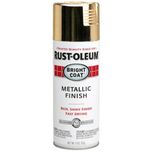 Rust-Oleum 7710830 STOPS RUST Bright Coat Spray Paint, Gold