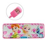 Frozen Pencil Box With LED Lamp