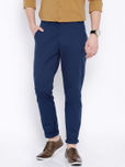 Highlander Blue Solid Chinos