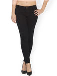 20Dresses Women Black Skinny Fit Mid-Rise Clean Look Jeans