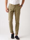 ETHER Khaki Linen Trousers