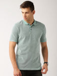 ETHER Green Polo T-shirt