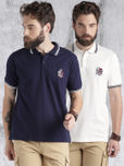Roadster Pack of 2 Polo T-shirts
