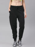 HRX by Hrithik Roshan Women Black Skinny Fit Joggers