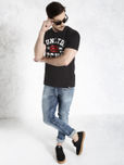 Ecko Unltd Men Black Printed T-shirt