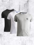 Roadster Pack of 3 Slim Fit T-shirts