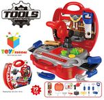 Toys Bhoomi Kids Bring Along Junior Builder Tools Suitcase - 19pcs Set