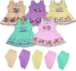 Sathiyas Girls Midi/Knee Length Casual Dress