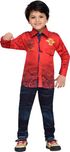 AJ Dezines Boys Party(Festive) Shirt Jeans(Red)
