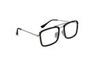 Peter Jones Double Bar Black Eyewear