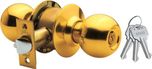 Godrej Cylindrical - Brass Finish - Premium Lock(Gold)