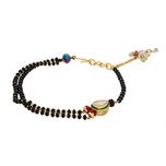 Luxor Gold Plated Mangalsutra Cum Bracelet For Women