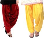 Trendline Cotton Solid Patiala