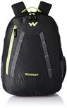Wildcraft Polyester 32 Ltrs Black School Backpack (WC 3 Latlong 3)