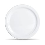 Milton Lissome Dinner Plate - 6 pcs Set Plates - White (EC-MLM-FMW-0005_WHITE)
