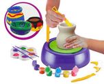 Toyshine Pottery Wheel Game with Colors and Stencils, Creative Educational Game Toy