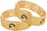 Zeneme Copper Bangle Set(Pack of 2)