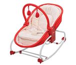 LuvLap 3 in 1 Rocker Napper - with Musical vibrations - Red