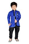 AJ Dezines Kids Party Wear Suit Set for Boys (644_BLUE_7)