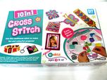 Dhinchak (Tm) Artbox 10 In 1 Cross Stitch Game For Girls - Multi Color