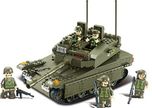 Sluban Merkava Army Tank Educational Building Block Toys 403Pieces LEGO Compatible Multi Color Smart Gift Set M38-B0305