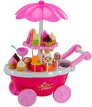 Toyshine Ice Cream Kitchen Play Cart Kitchen Set Toy With Lights And Music -Small