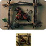 E-Retailer Multicolor Polyester Table Linen Set(Pack of 6)