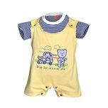 Orange and Orchid Baby Boys Cotton Tops & Bottoms Sets (6-12 Months)