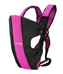LuvLap Sunshine Baby Carrier (Black/Pink)