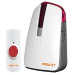 Press Fit Echo-I Auto-Learning Wireless Bell (Red)