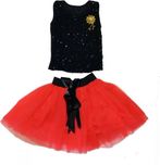 Arshia Fashions Girls Casual Skirt Top(Multicolor)