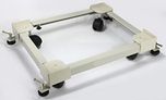 SUPERTECH Steel Adjustable Front/Top Load Washing Machine Trolley