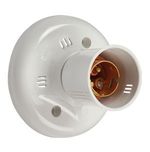 Havells AHEHMXW000 6A Batten Holder (Metal Ring) - Reo Series (Pack of 15 pieces)