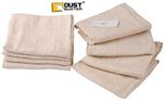 HomeStrap Dust Buster Floor Cloth (Pochha) / Pack of 8 / Off White