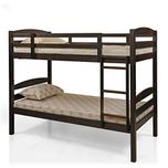 Royal Oak Costa  Single Size Bunk Bed (Brown)