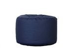 Comfy Corner Puffs - Size Large - Filled with Bean Filler (Indigo)