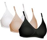 Fashigo Women Bra Pack of 3 - Full Coverage Bra For Women In All Sizes