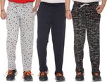 Shaun Track Pant For Boys(Multicolor Pack of 3)