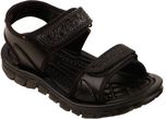 Hot Dog Boys Sports Sandals(Black)