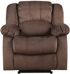 HomeTown Fabric Powered Recliners(Finish Color - Brown)