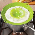 Smart Kitchen Gadgets Boil Over Stopper, Spill Preventer, Multi Function Universal Cooking Tool, Oven-Freezer-Dishwasher Safe