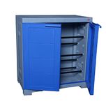 Cello Novelty Compact Shoe Rack (Blue and Grey)