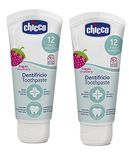 Chicco Toothpaste (Strawberry), 50 ml twin pack ( 2 paste of 50ml each)
