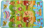 Elegance Plastic Sleeping Mat Elegance Waterproof Double Baby Play and Crawl Mat(Multicolor, Large)