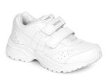 Touchwood Kids Smart Superlight EVA Sole White School Shoe-1C UK