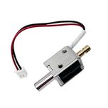 Baoblaze Segolike DC 12V Electric Solenoid Controlling Lock Tongue Push-Pull Durable Lock For Door Cabinet Drawer Safety DIY
