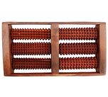 Online Quality Store Export Quality Wooden Roller Foot Massager for Body Stress Acupressure Feet Care for both legs at a time, Stress Buster, Prime Offer Price for 1 Day