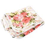Stylla Shoppers Floral Polycotton Single Size Dohar (Pink)