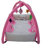 Nagar International Nagar International Baby Playgym Cum Playpen Pink (0-12 Months)